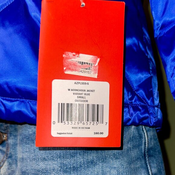 BRAND NEW - The North Face Blue Puffer Coat - Womens Small - Picture 4 of 5
